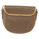 GUCCI Micro GG Supreme Shoulder Bag PVC Beige Gold 001 084 0930 Auth 163802-3