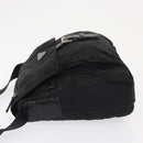 PRADA Shoulder Bag Nylon Black Silver Auth 163806-4