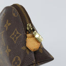 LOUIS VUITTON Monogram Pochette Cosmetic PM Pouch M43998 LV Auth 163808-12