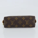 LOUIS VUITTON Monogram Pochette Cosmetic PM Pouch M43998 LV Auth 163808-7