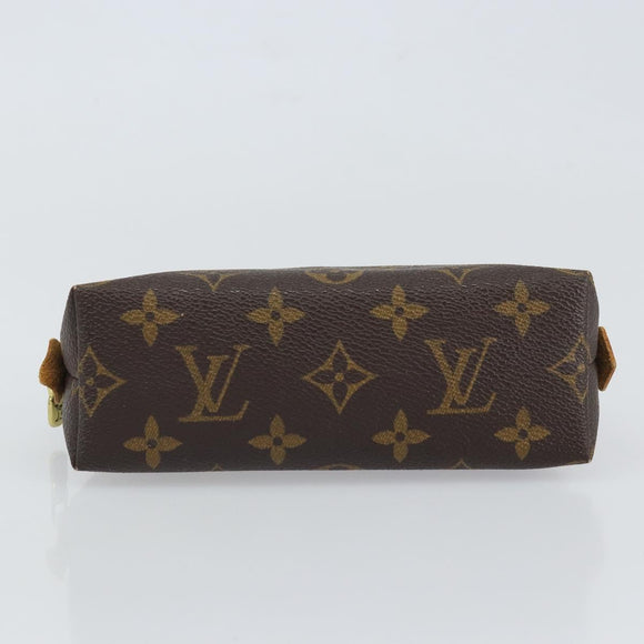 LOUIS VUITTON Monogram Pochette Cosmetic PM Pouch M43998 LV Auth 163808