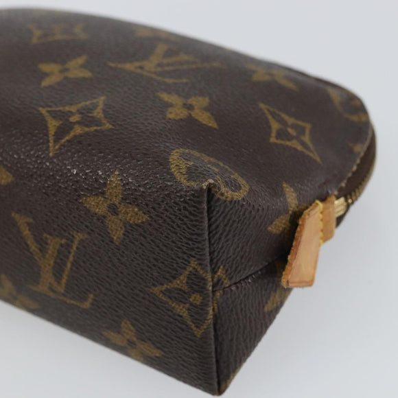 LOUIS VUITTON Monogram Pochette Cosmetic PM Pouch M43998 LV Auth 163808