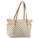 LOUIS VUITTON Damier Azur Totally MM Tote Bag N51262 LV Auth 163809-1