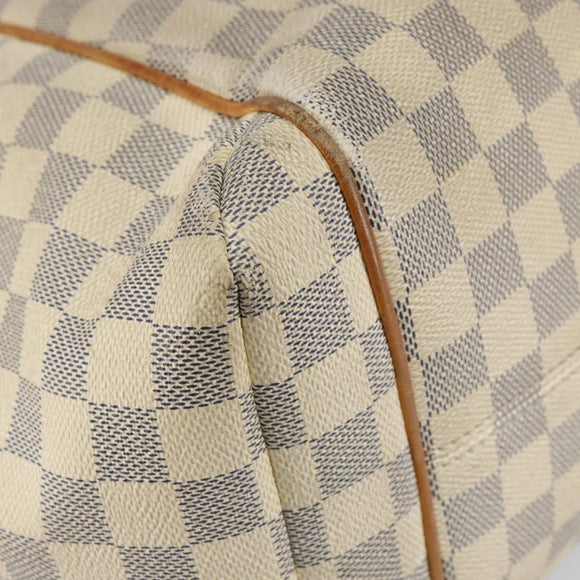 LOUIS VUITTON Damier Azur Totally MM Tote Bag N51262 LV Auth 163809