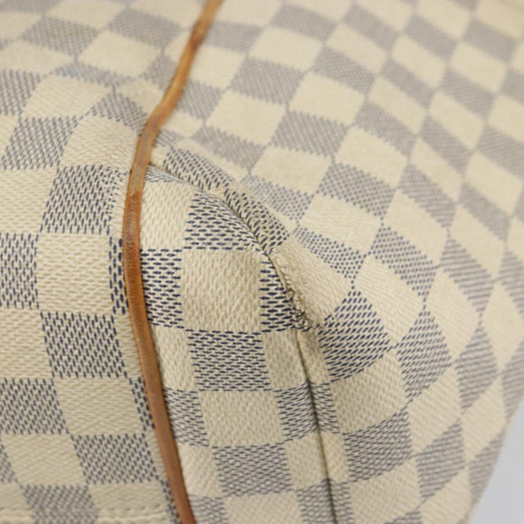 LOUIS VUITTON Damier Azur Totally MM Tote Bag N51262 LV Auth 163809