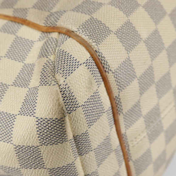 LOUIS VUITTON Damier Azur Totally MM Tote Bag N51262 LV Auth 163809