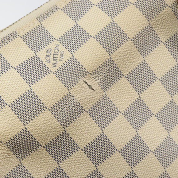 LOUIS VUITTON Damier Azur Totally MM Tote Bag N51262 LV Auth 163809