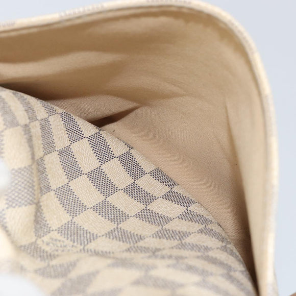 LOUIS VUITTON Damier Azur Totally MM Tote Bag N51262 LV Auth 163809