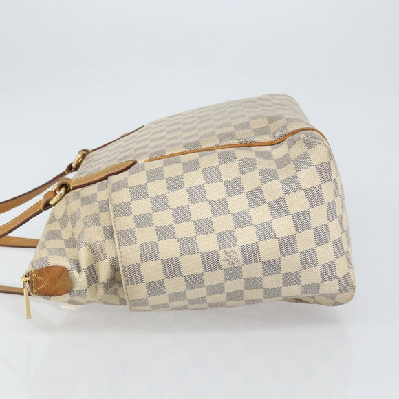 LOUIS VUITTON Damier Azur Totally MM Tote Bag N51262 LV Auth 163809