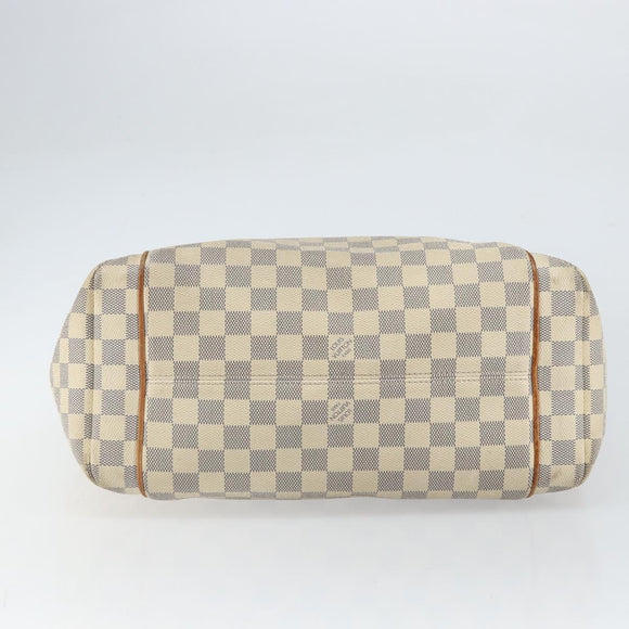 LOUIS VUITTON Damier Azur Totally MM Tote Bag N51262 LV Auth 163809