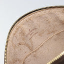 LOUIS VUITTON Monogram Trousse Demi Ronde Cosmetic Pouch M47520 LV Auth 163812-9