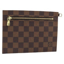 LOUIS VUITTON Damier Ebene Clifton Pouch N51149 LV Auth 163816-1
