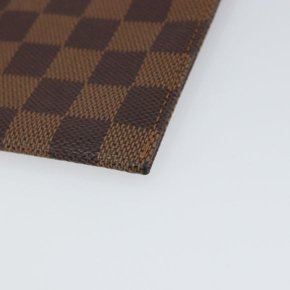 LOUIS VUITTON Damier Ebene Clifton Pouch N51149 LV Auth 163816