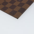 LOUIS VUITTON Damier Ebene Clifton Pouch N51149 LV Auth 163816-11