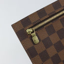 LOUIS VUITTON Damier Ebene Clifton Pouch N51149 LV Auth 163816-12