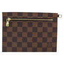 LOUIS VUITTON Damier Ebene Clifton Pouch N51149 LV Auth 163816-2