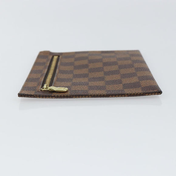 LOUIS VUITTON Damier Ebene Clifton Pouch N51149 LV Auth 163816