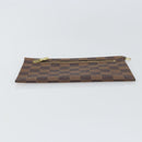 LOUIS VUITTON Damier Ebene Clifton Pouch N51149 LV Auth 163816-7