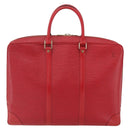 LOUIS VUITTON Epi Porte Documents Voyage Business Bag Red M54477 LV Auth 163817-13