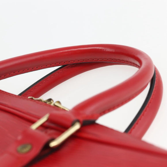 LOUIS VUITTON Epi Porte Documents Voyage Business Bag Red M54477 LV Auth 163817