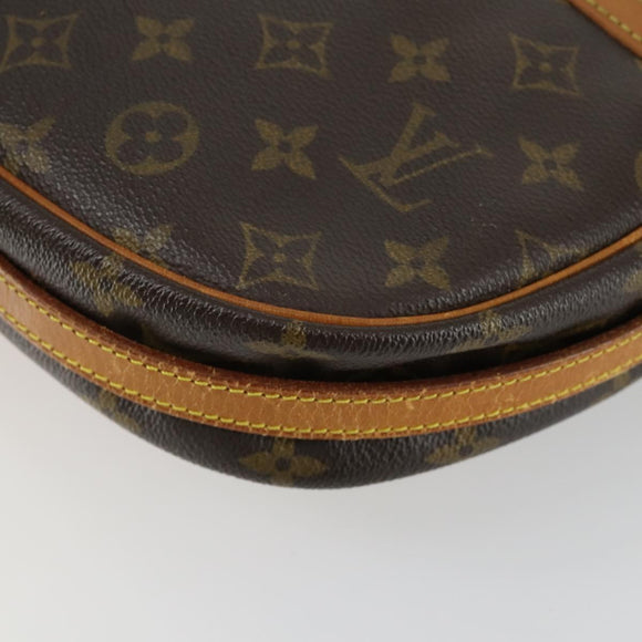 LOUIS VUITTON Monogram Jeune Fille MM Shoulder Bag M51226 LV Auth 163818
