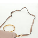 Chloe Nile Hand Bag Leather 2way Pink Gold Auth 163820V-15
