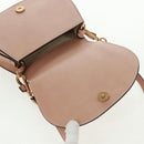 Chloe Nile Hand Bag Leather 2way Pink Gold Auth 163820V-21