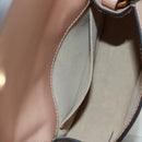 Chloe Nile Hand Bag Leather 2way Pink Gold Auth 163820V-25