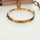 Chloe Nile Hand Bag Leather 2way Pink Gold Auth 163820V-7