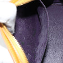 LOUIS VUITTON Epi Dauphine GM Pouch Yellow LV Auth 163821-18