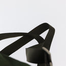 PRADA Backpack Nylon Green Silver Auth 163822-15