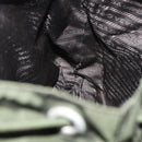 PRADA Backpack Nylon Green Silver Auth 163822-22