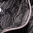 PRADA Backpack Nylon Green Silver Auth 163822-25