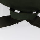 PRADA Backpack Nylon Green Silver Auth 163822-7