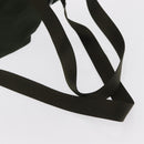 PRADA Backpack Nylon Green Silver Auth 163822-8