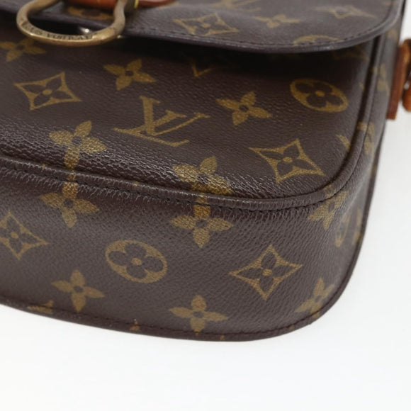 LOUIS VUITTON Monogram Saint Cloud MM Shoulder Bag M51243 LV Auth 163824