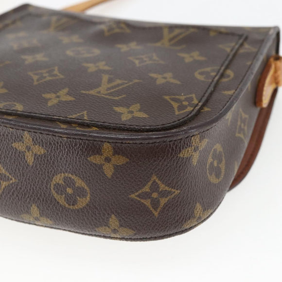 LOUIS VUITTON Monogram Saint Cloud MM Shoulder Bag M51243 LV Auth 163824