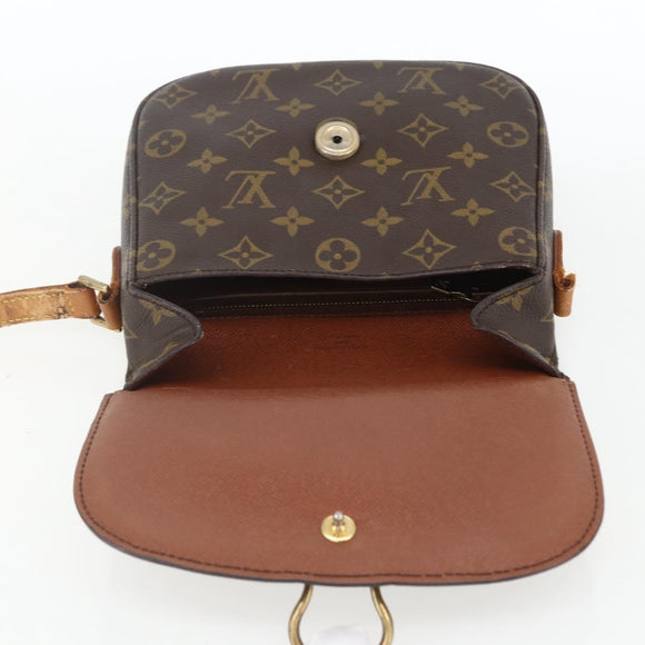 LOUIS VUITTON Monogram Saint Cloud MM Shoulder Bag M51243 LV Auth 163824