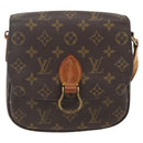 LOUIS VUITTON Monogram Saint Cloud MM Shoulder Bag M51243 LV Auth 163824-2