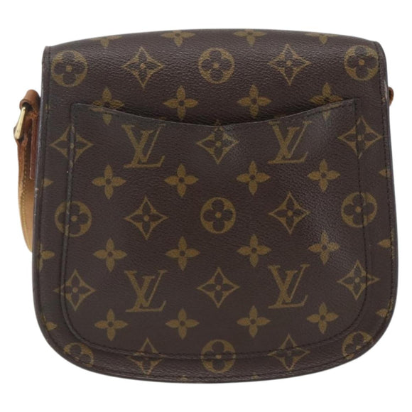 LOUIS VUITTON Monogram Saint Cloud MM Shoulder Bag M51243 LV Auth 163824
