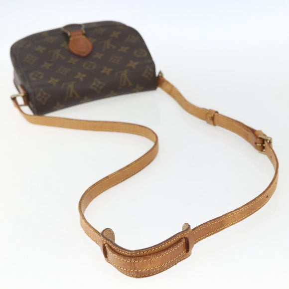 LOUIS VUITTON Monogram Saint Cloud MM Shoulder Bag M51243 LV Auth 163824