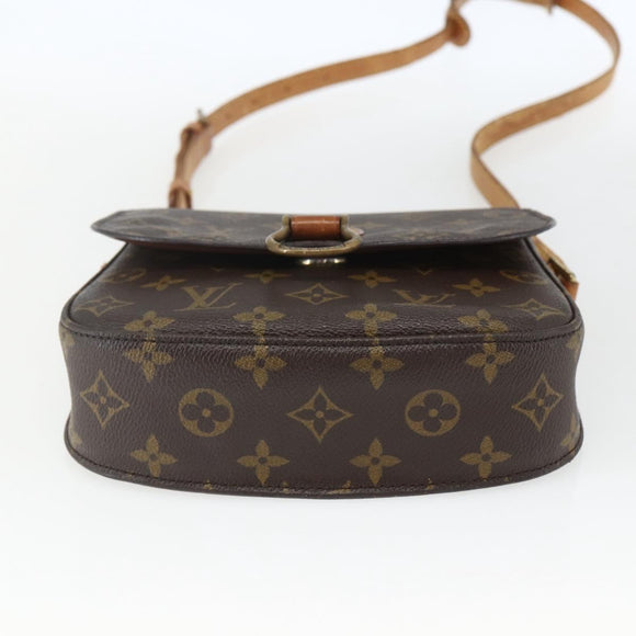 LOUIS VUITTON Monogram Saint Cloud MM Shoulder Bag M51243 LV Auth 163824
