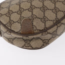 GUCCI GG Supreme Web Sherry Line Bag PVC Beige Gold 89 02 066 Auth 163825-12