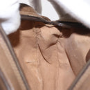 GUCCI GG Supreme Web Sherry Line Bag PVC Beige Gold 89 02 066 Auth 163825-19