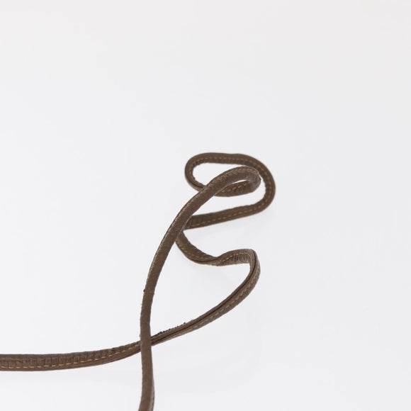 GUCCI GG Supreme Web Sherry Line Bag PVC Beige Gold 89 02 066 Auth 163825