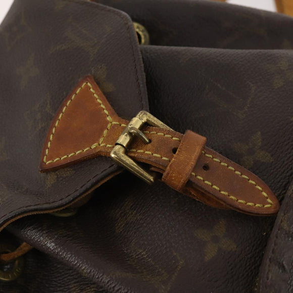 LOUIS VUITTON Monogram Montsouris PM Backpack M51137 LV Auth 163827