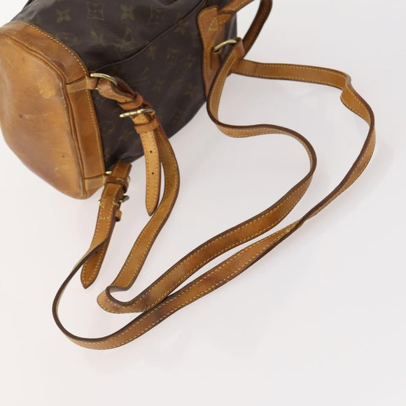 LOUIS VUITTON Monogram Montsouris PM Backpack M51137 LV Auth 163827