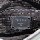 PRADA Shoulder Bag Nylon Green Gold Auth 163834-19