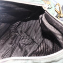 PRADA Shoulder Bag Nylon Green Gold Auth 163834-21