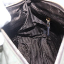 PRADA Shoulder Bag Nylon Green Gold Auth 163834-22